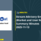 Stream Advisory Group 1 (Market & User Needs) – November Summary