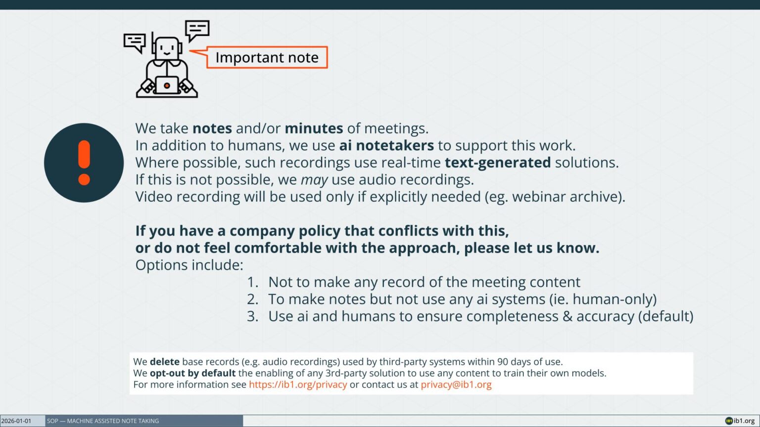 Machine-assisted note taking – Icebreaker One